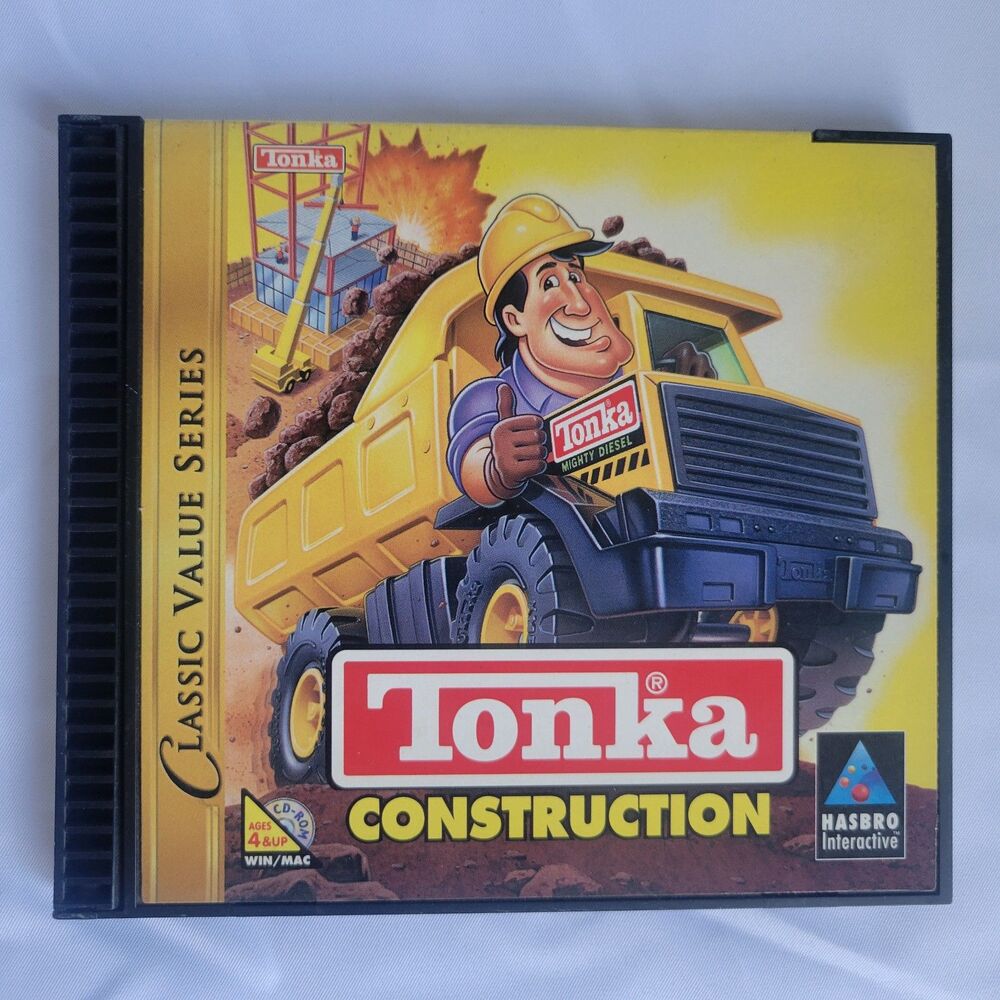 UNTESTED Tonka Construction Video Game on Computer